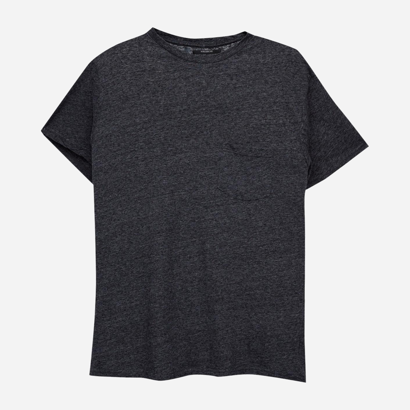 

Футболка Pull & Bear 5238/504/800-ACXW S Темно-серая