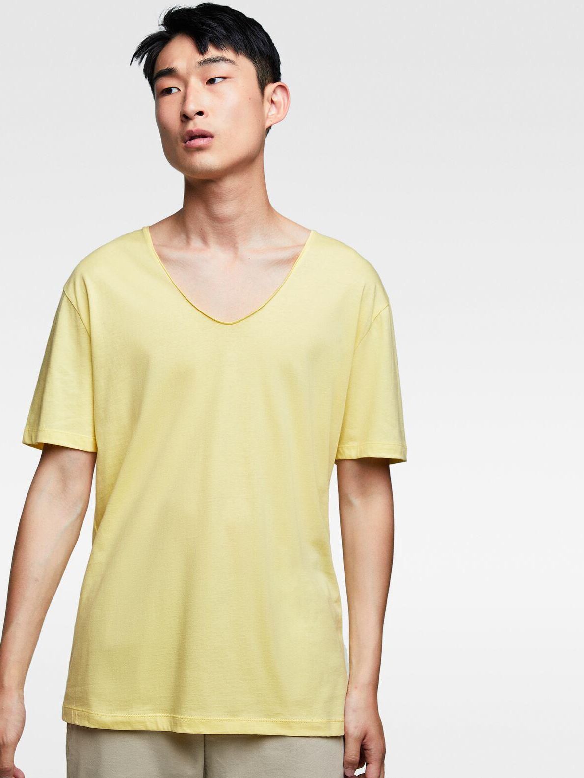 

Футболка Zara 0722/398/306-ACUU XL Желтая