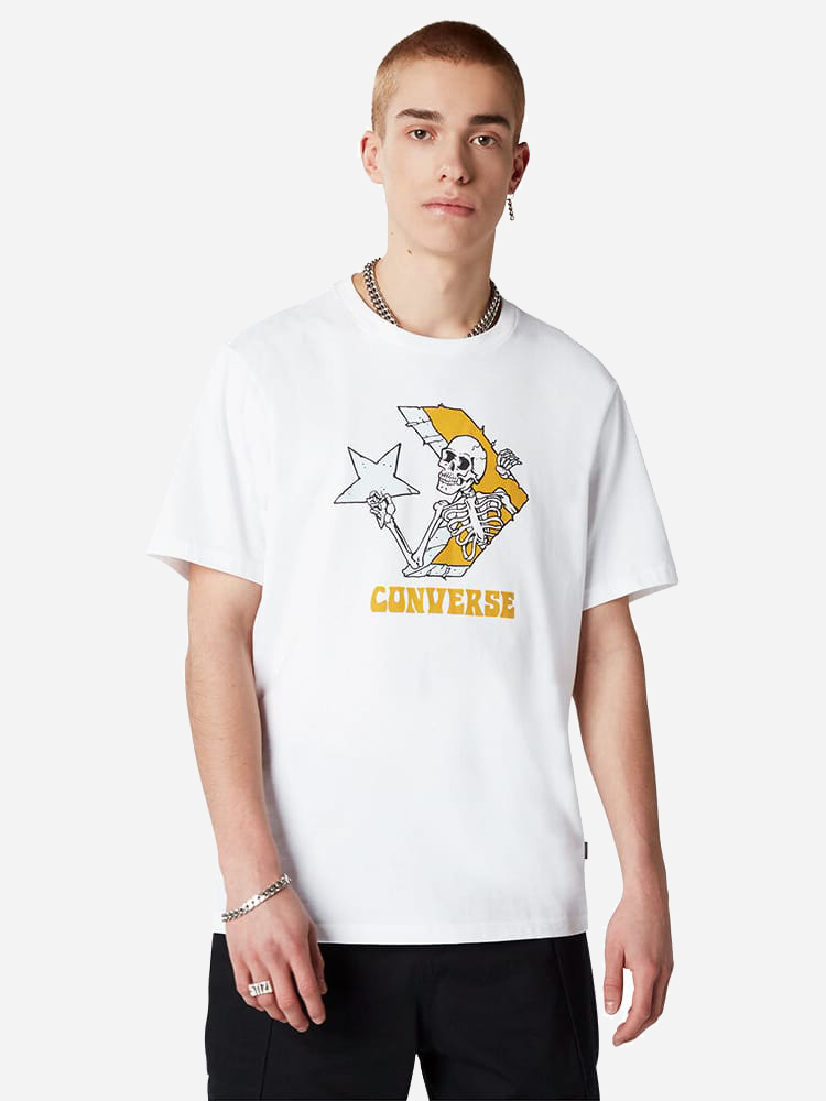 

Футболка Converse Skull Graphic Logo 1 Tee 10022195-102 L White