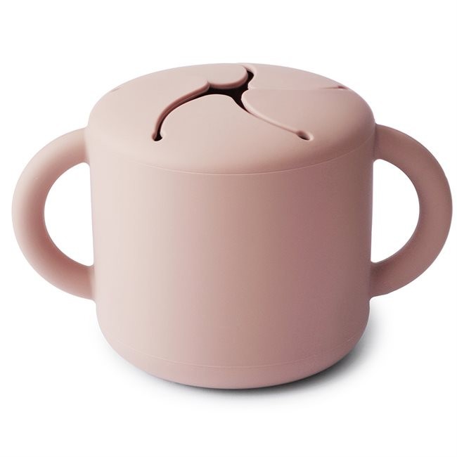 

Силиконовый стакан для закусок Mushie Blush