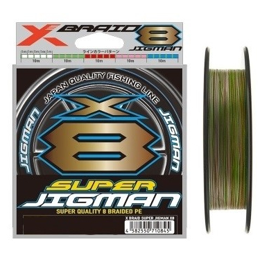 

Шнур YGK X-Braid Super Jigman X8 200m #1.0/0.165mm 20Lb/9kg