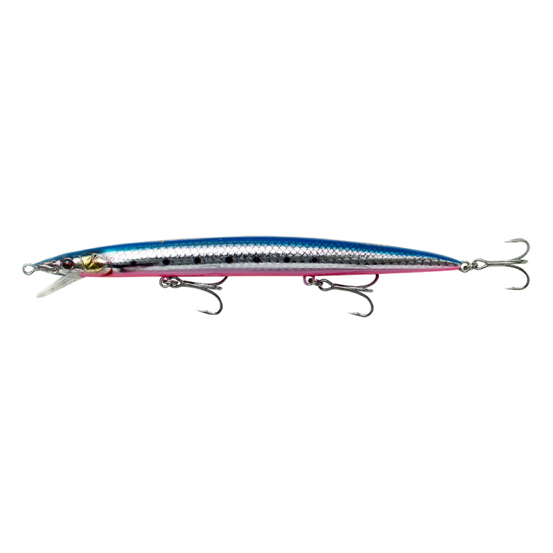 

Воблер Savage Gear Sandeel Jerk Minnow S 17.5cm 29g Pink Belly Sardine Ph