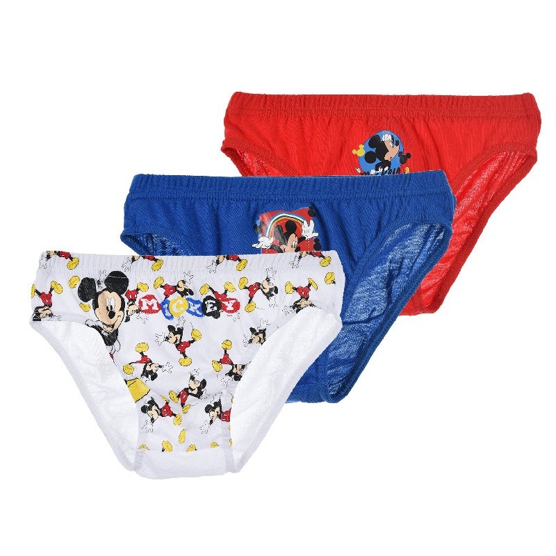 

Трусики 3 шт. Disney Mickey Mouse (Микки Маус) 092/098 см Разноцвет UE3035