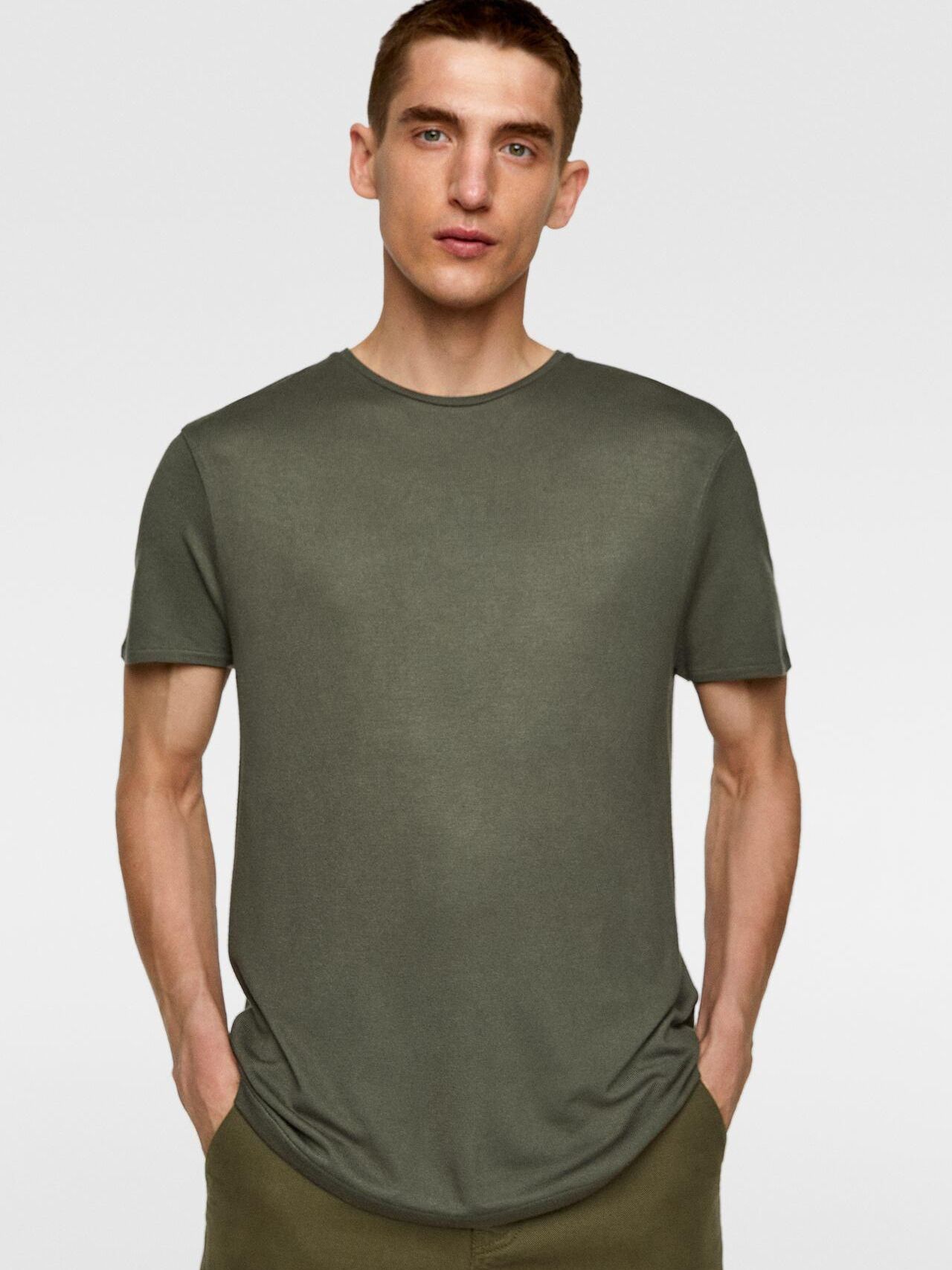 

Футболка Zara 4231/406/505-ACXO XL Темно-зеленая