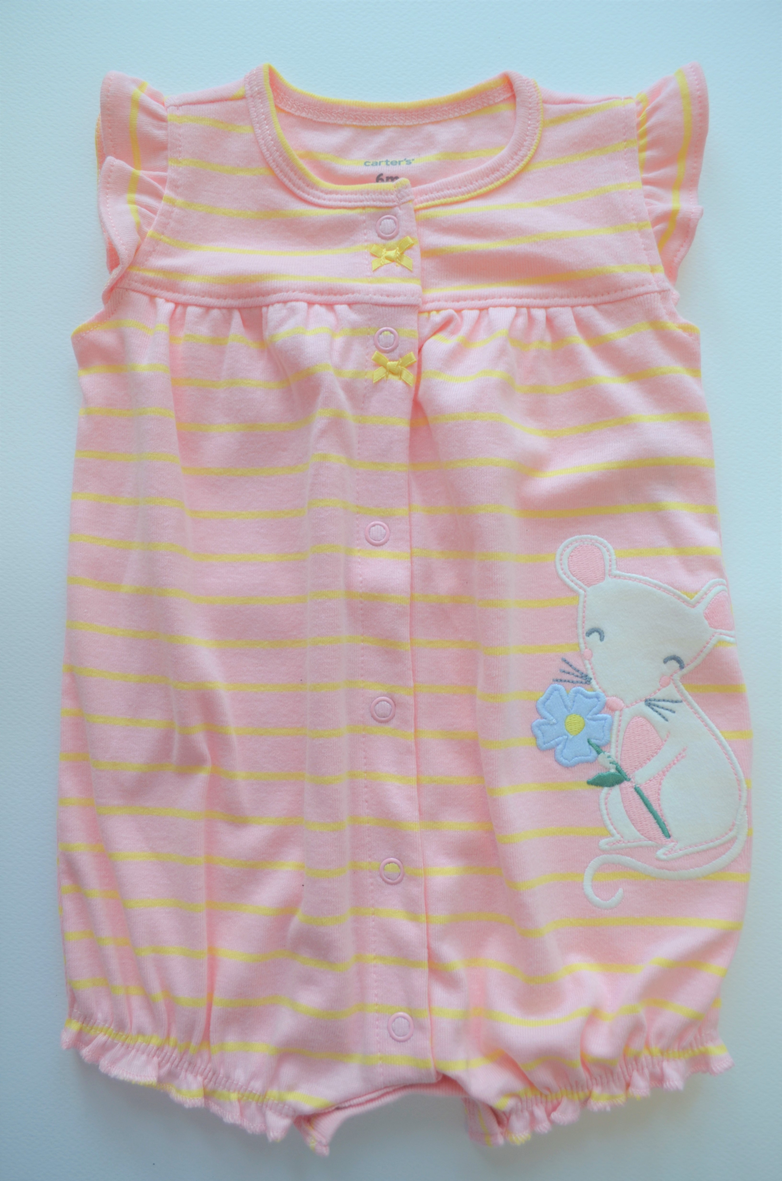 

Песочник для девочки Carters 9М, 69-72 см Розовый (1174)