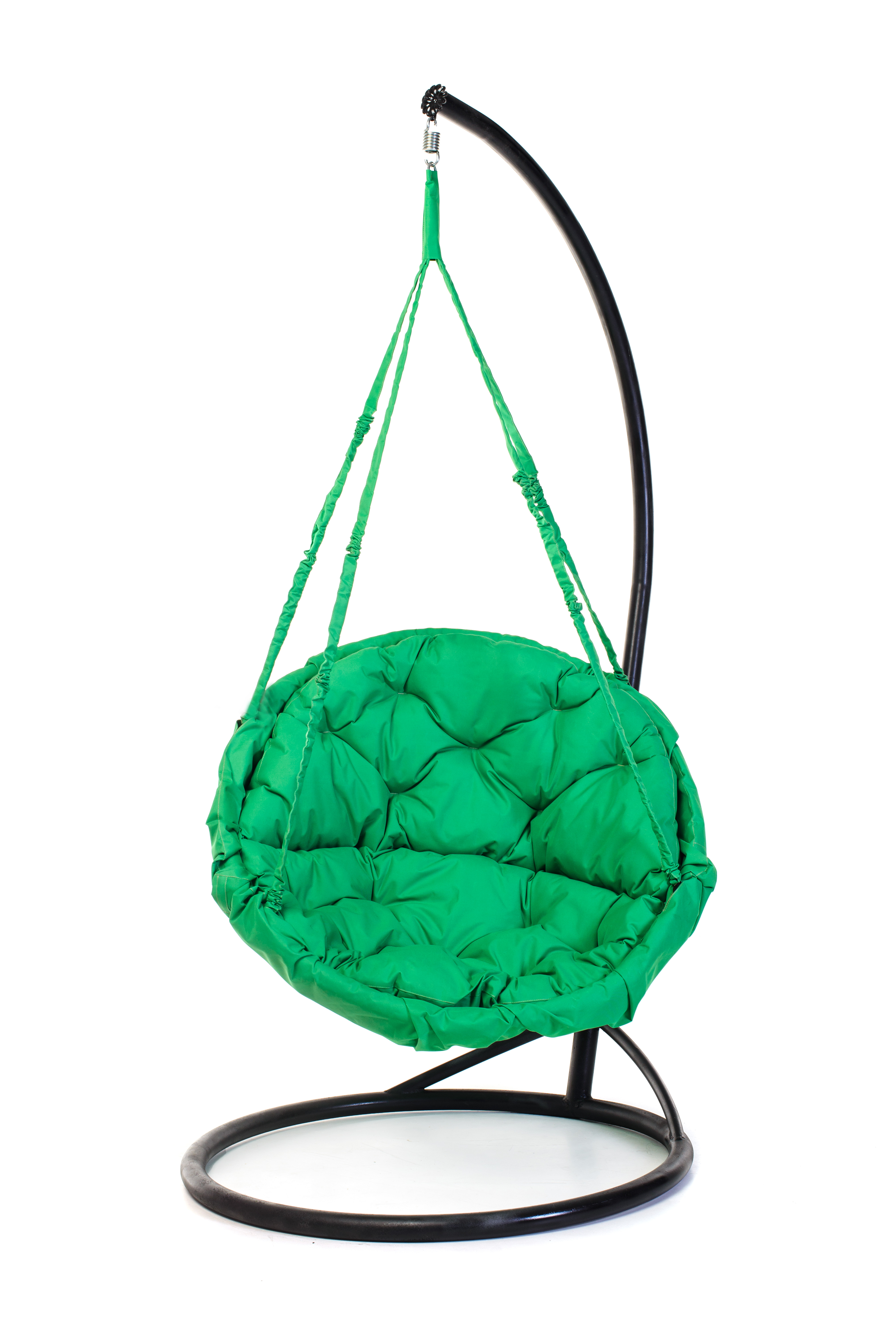 

Кресло-качеля Kospa Lounge-LUX 200 кг с подставкой 180 см Зеленый (Трава)