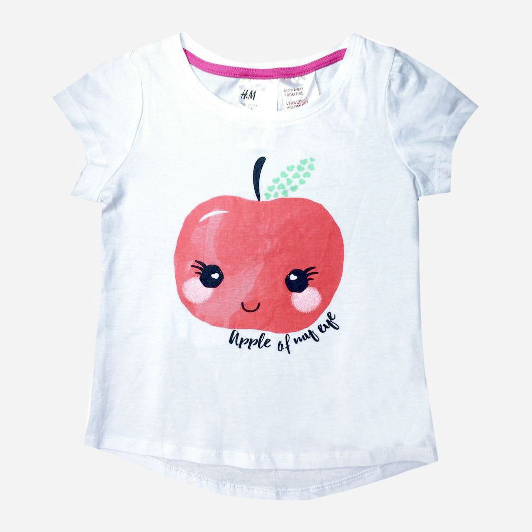 

Футболка H&M 563874 92 см Белая