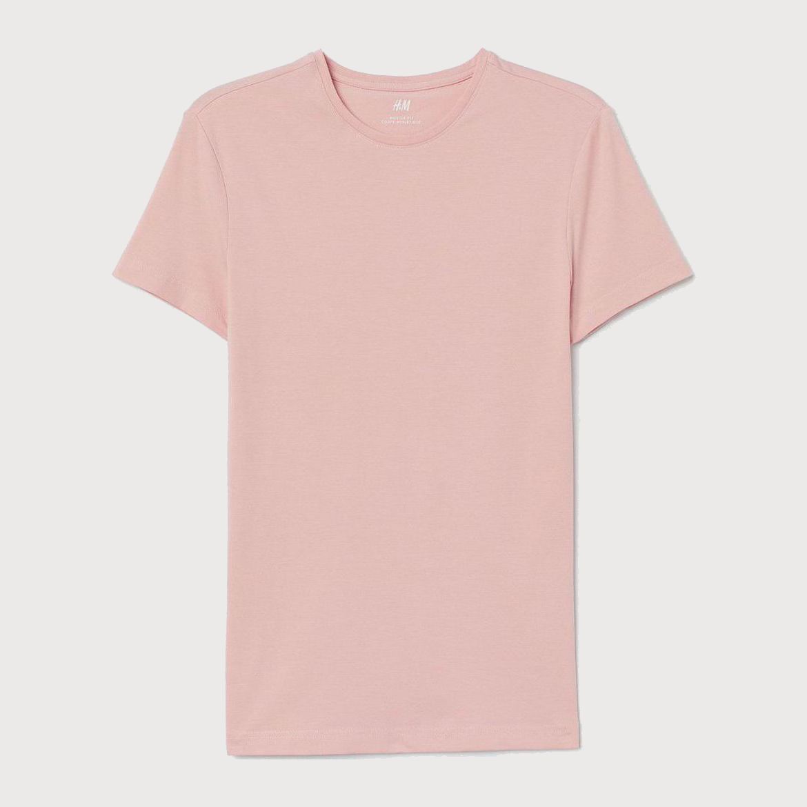 

Футболка H&M 703284 110-116 см Розовая
