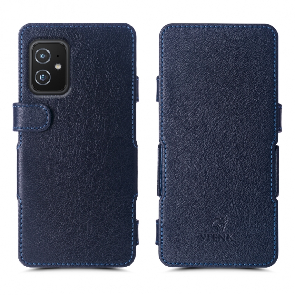 

Чехол книжка Stenk Prime для ASUS ZenFone 8 Синий