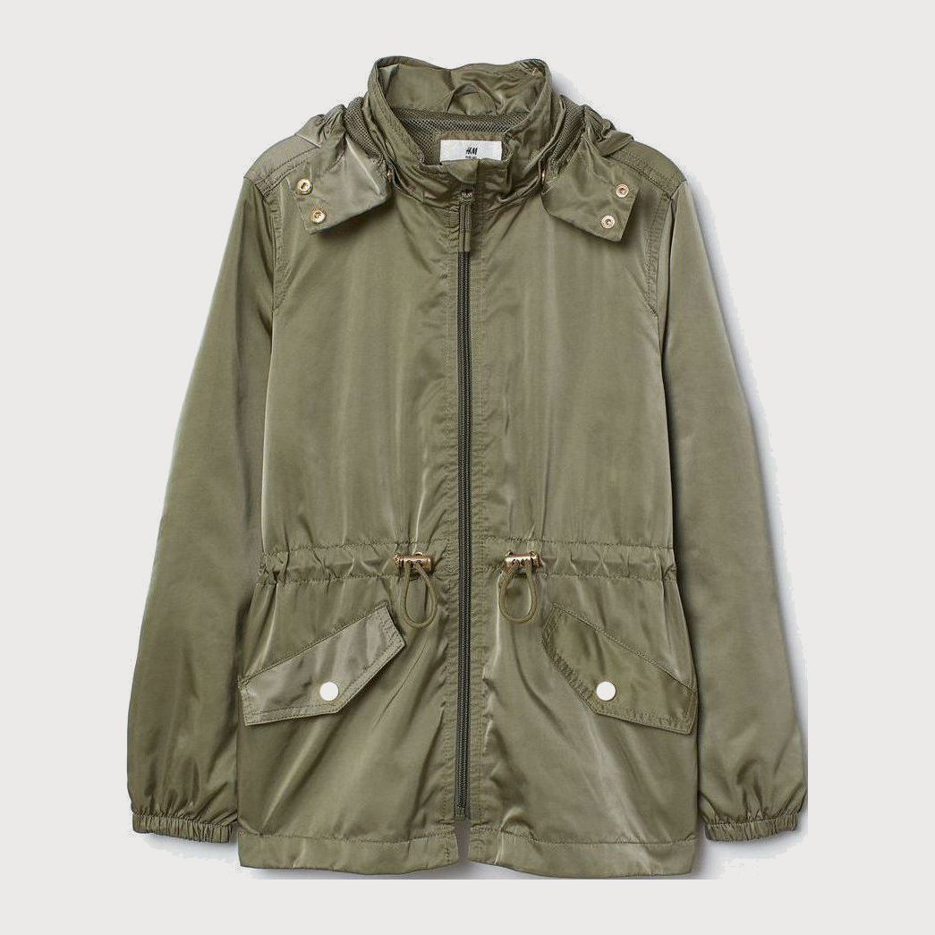

Ветровка H&M 0693296 158 см Хаки