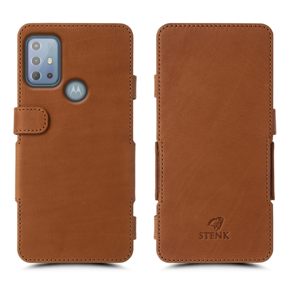 

Чехол книжка Stenk Prime для Motorola Moto G20 Camel