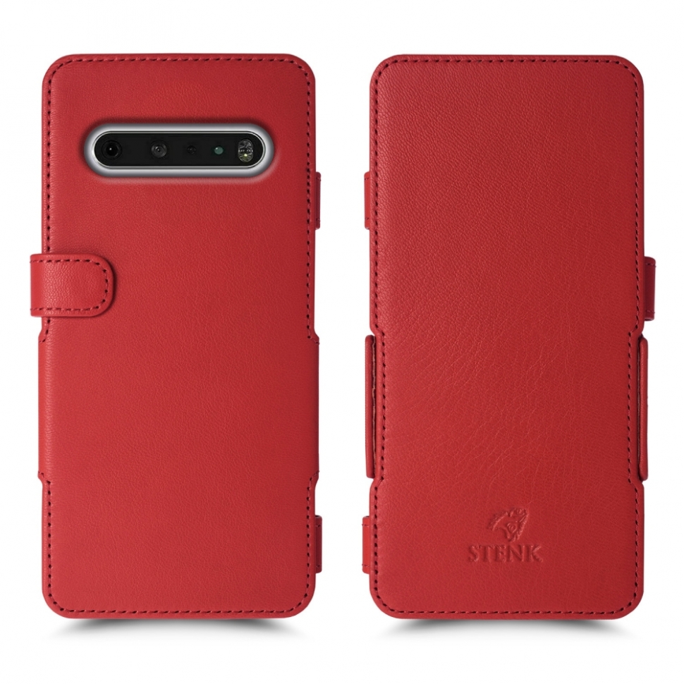 

Чехол книжка Stenk Prime для LG V60 ThinQ Красный