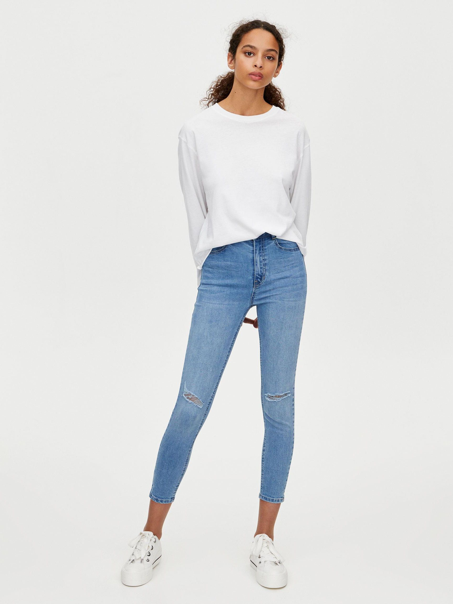 

Джинсы Pull & Bear 5683/312/427-ACUP 32 Голубые