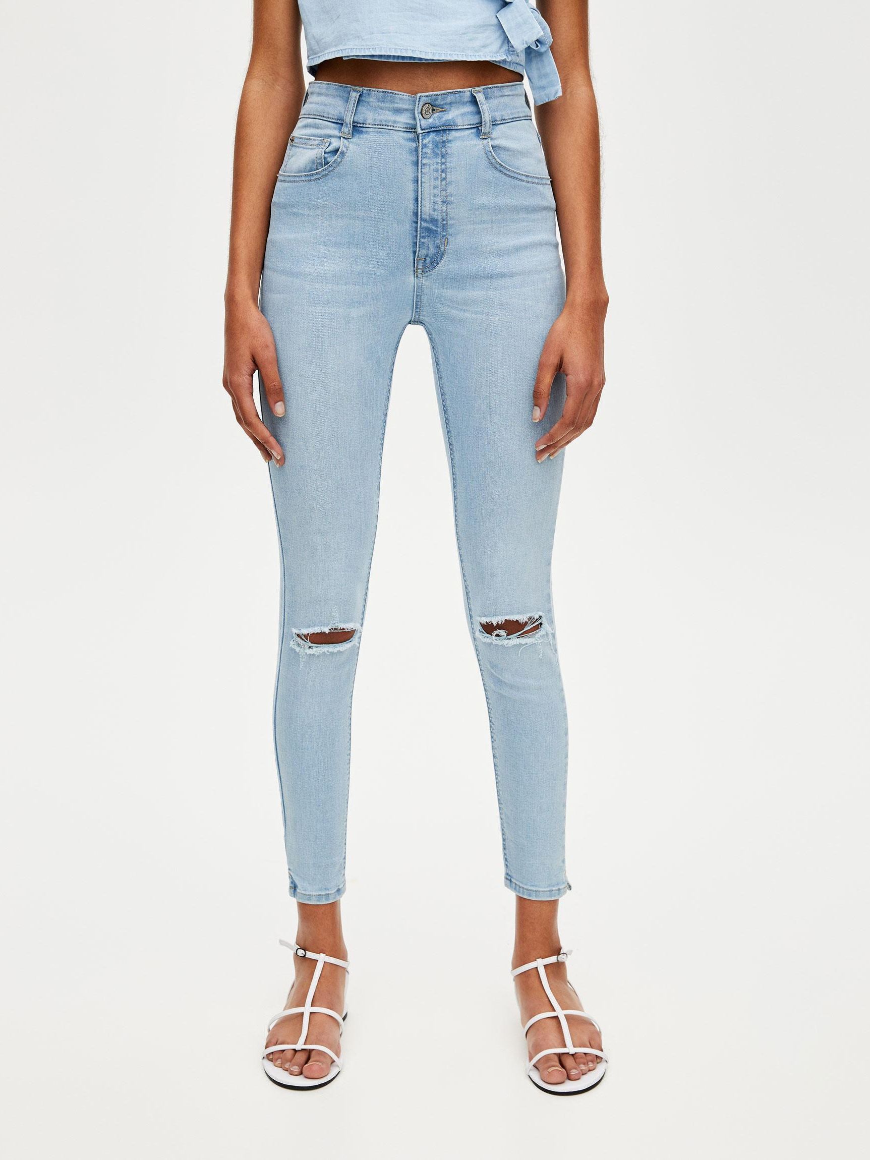

Джинсы Pull & Bear 5683/312/406-ACUP 42 Голубые
