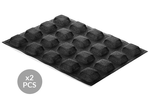 

Набор форм силиконовых перфорированных 400х300 мм - 2 шт (50х50х20 мм) Silikomart