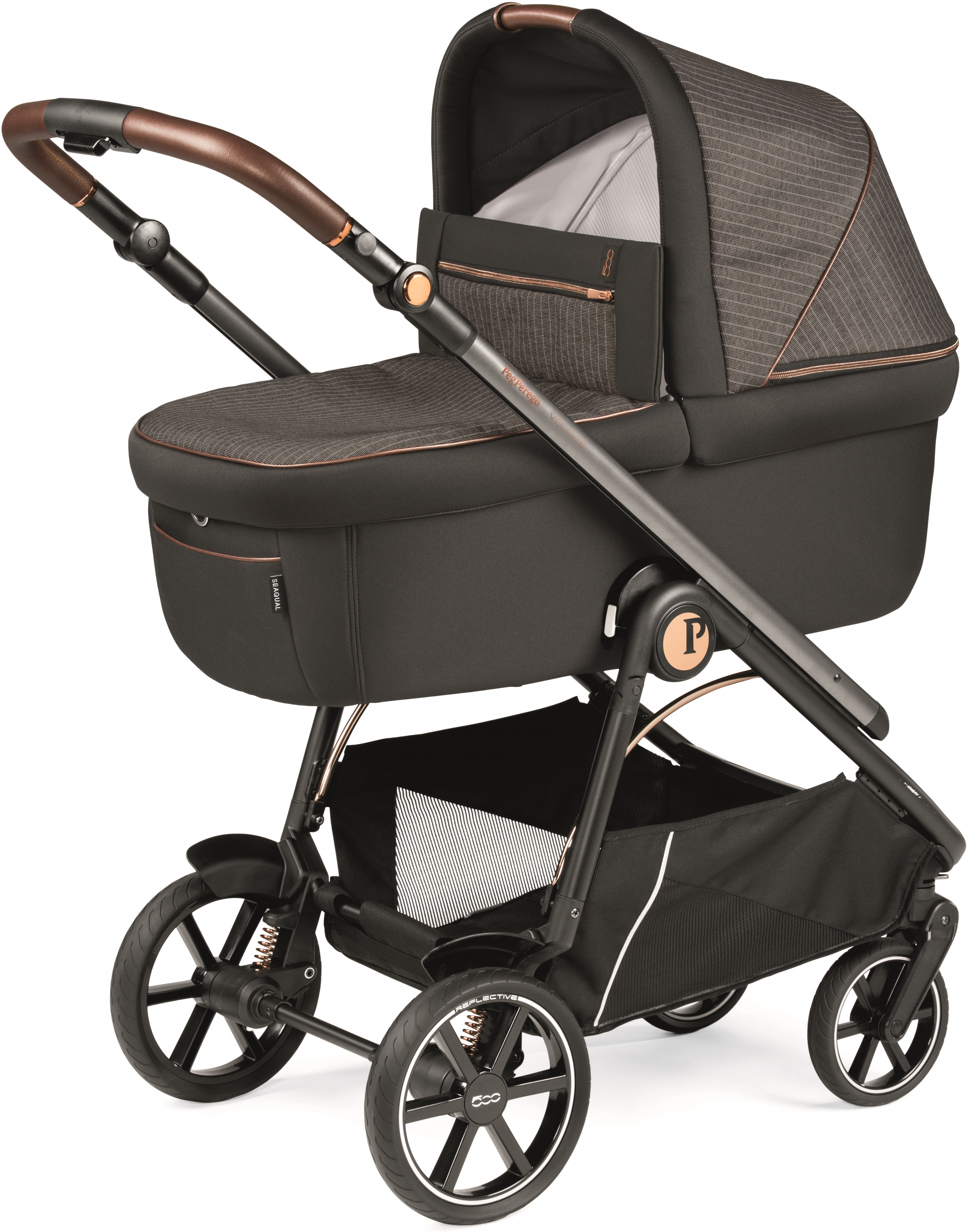 

Универсальная коляска 2в1 Peg-Perego Veloce 500 Коричневая с полоской (PACK-VEL2100000003)