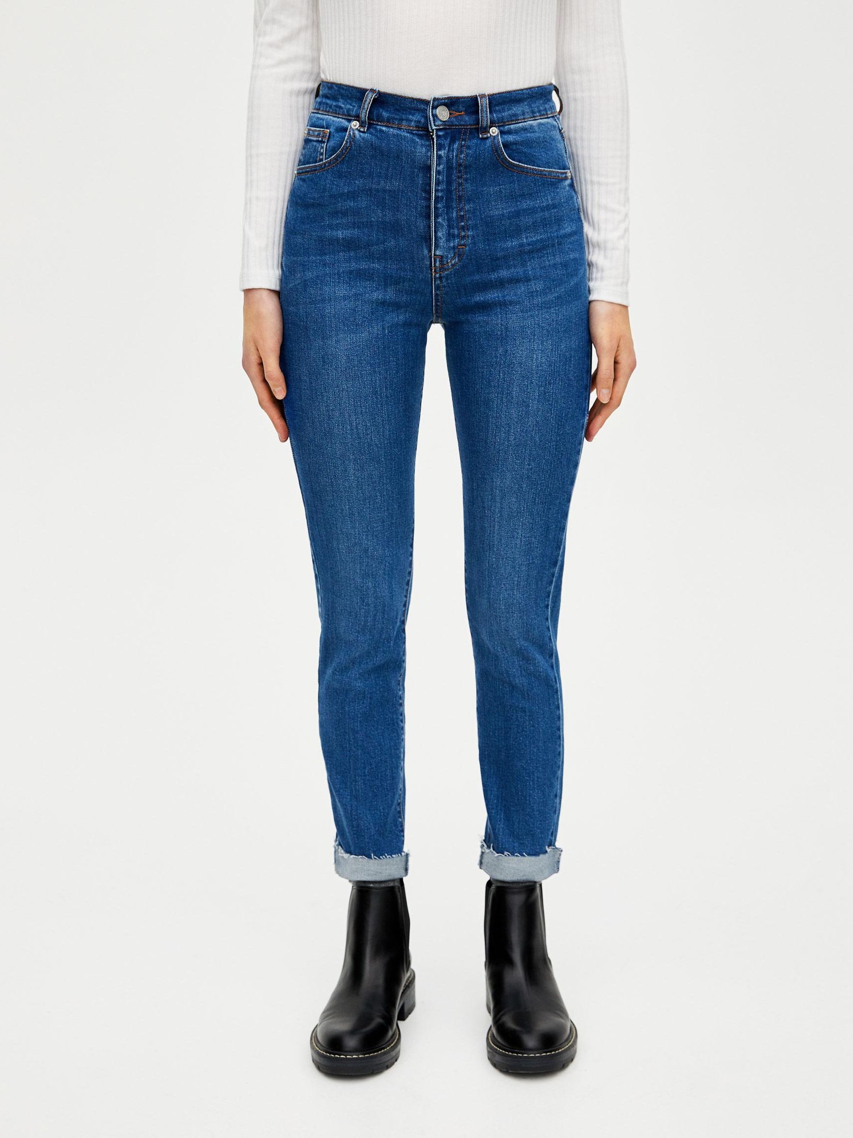 

Джинсы Pull & Bear 9687/314/407-AAQJ 40 Темно-синие