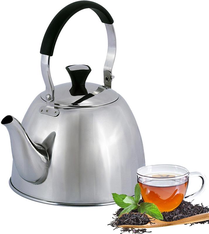 

Чайник Kamille Persian Garden 1л из нержавеющей стали с фильтром-ситечком