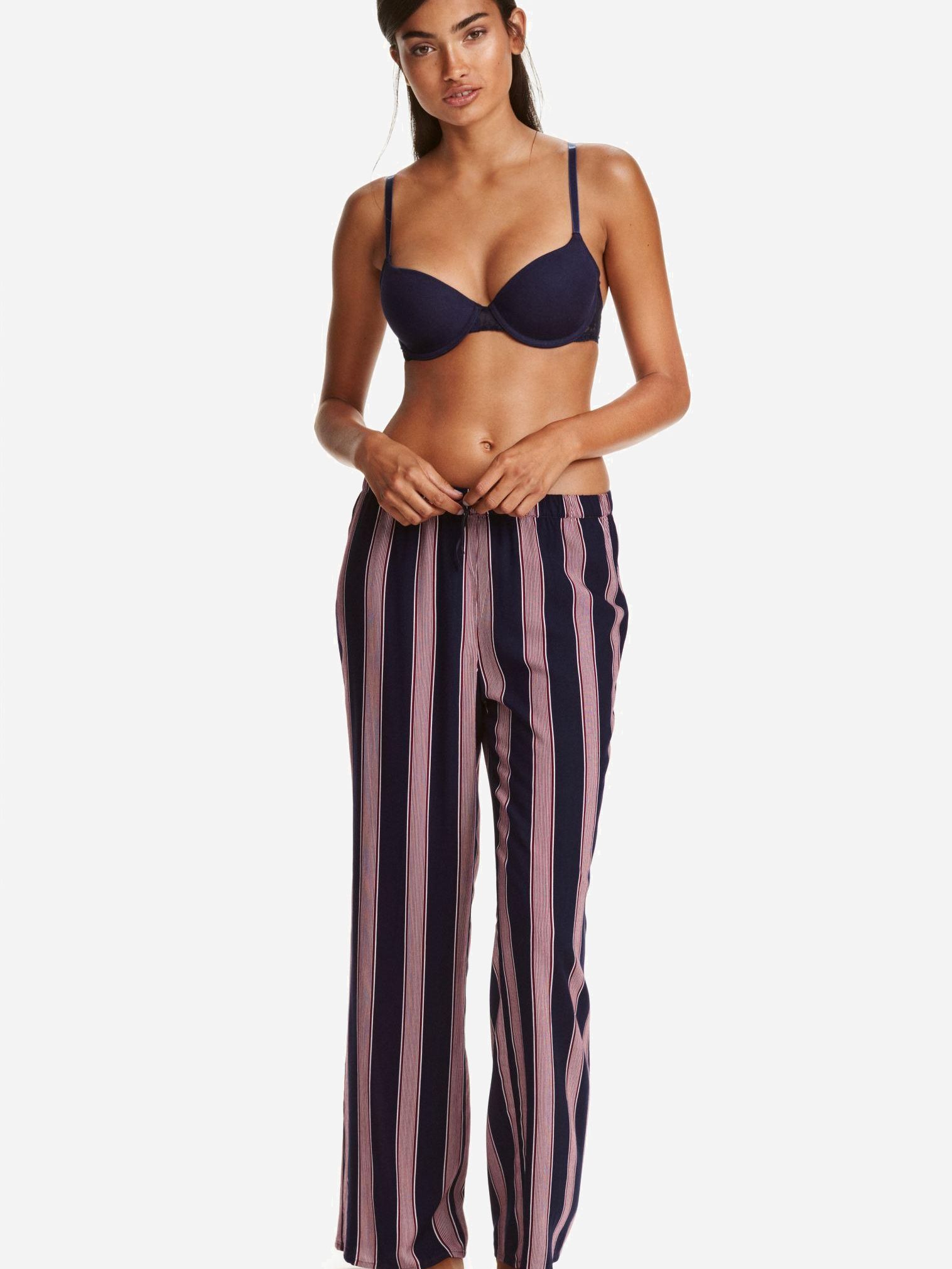 

Пижамные штаны H&M 1645464-ABLO S Темно-синие