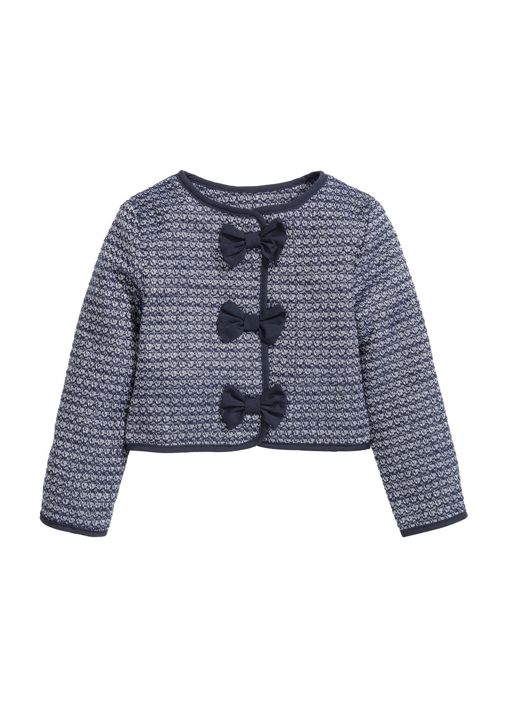 

Жакет H&M 98 Темно-синий 0457592_тем.син.3.банта