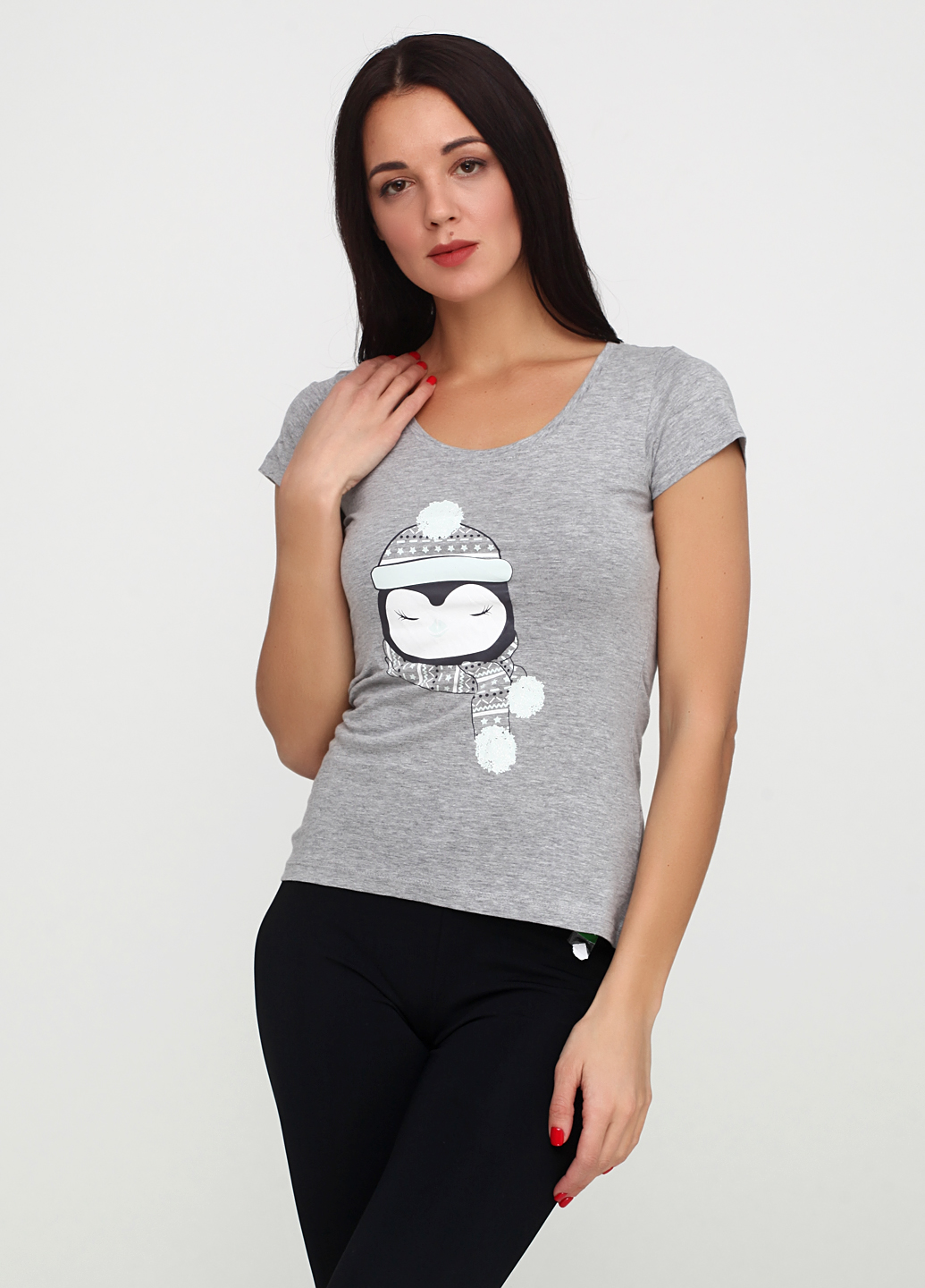 

Футболка ESMARA XS Серый 284142_пинг._01