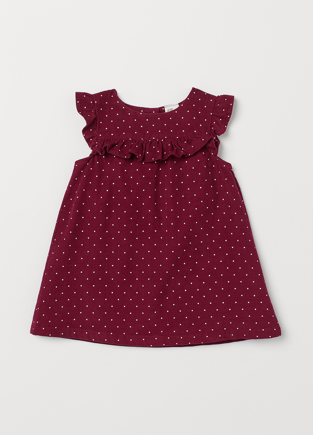 

Платье H&M 68 Бордовый 0749515_точка_02