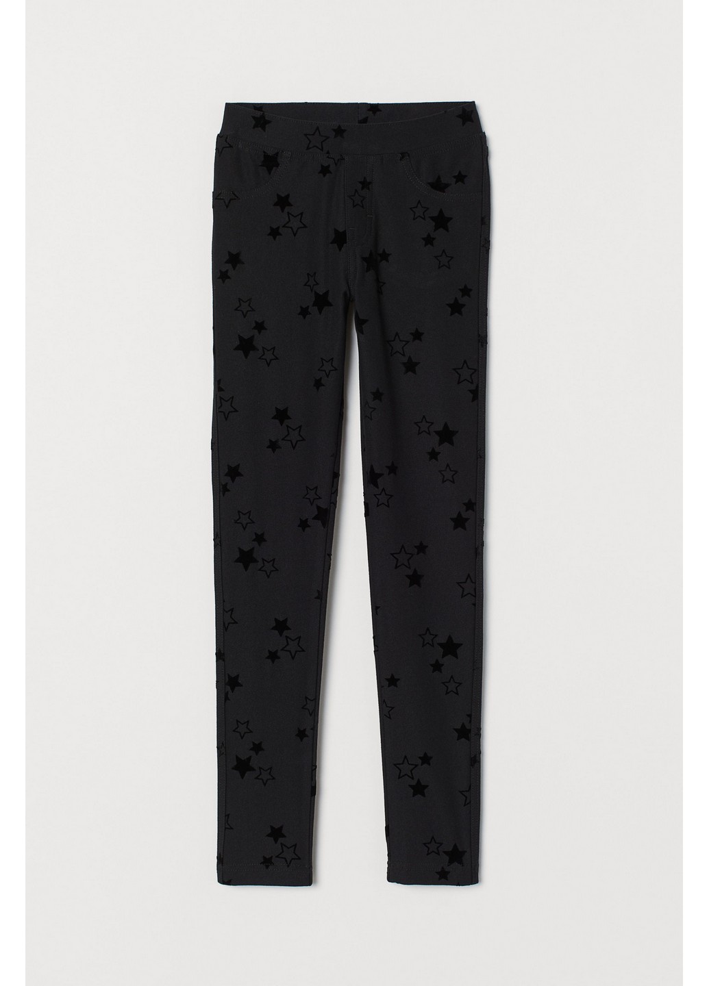 

Брюки H&M 140см Черный 0795820_чер-звезды