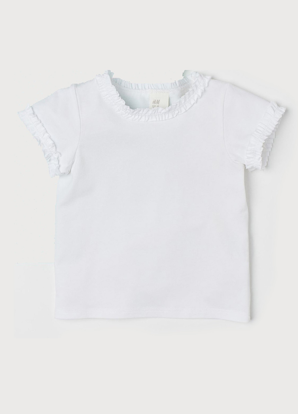 

Футболка H&M 80 Белый 0699489_бел._03