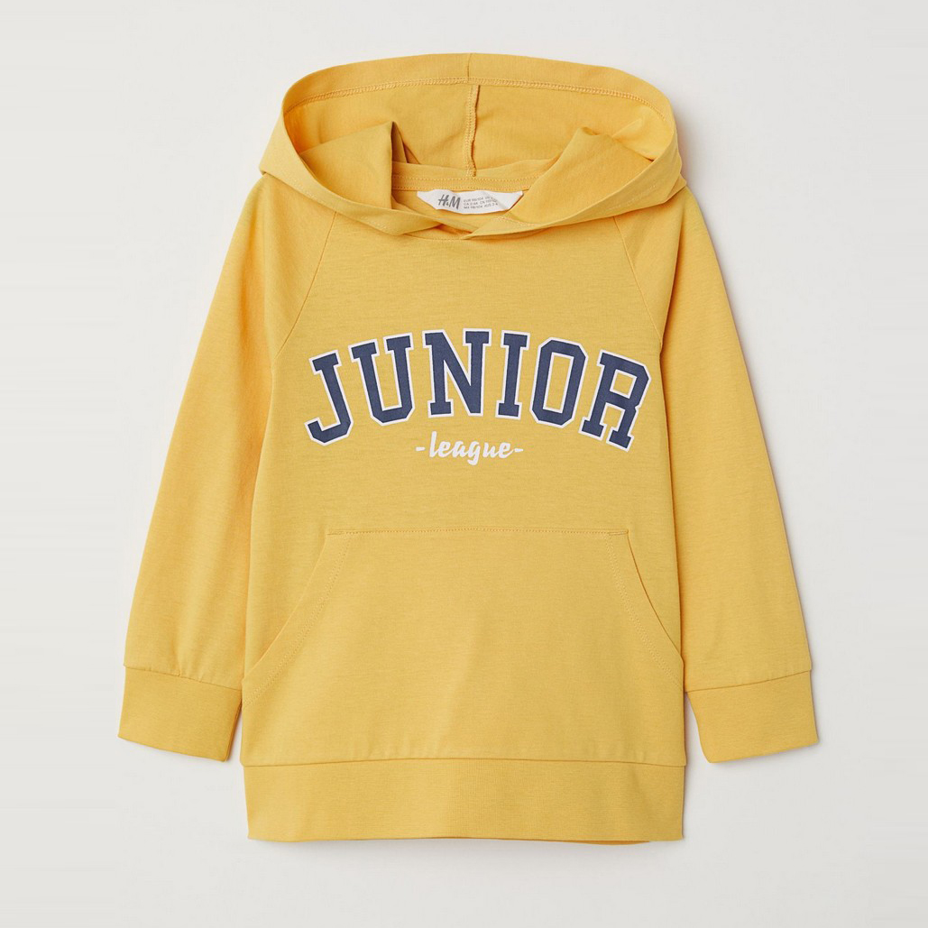 

Худи H&M 0595558 junior 122-128 см Желтое