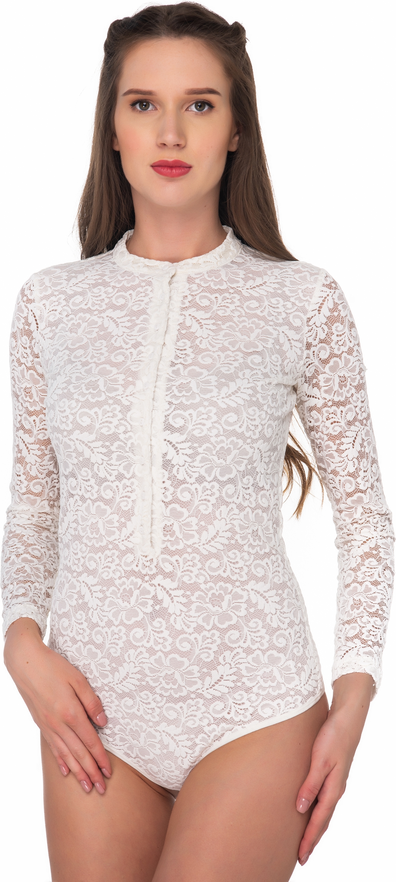 

Боди-блузка GENEVIE 05552 L (48) Ivory