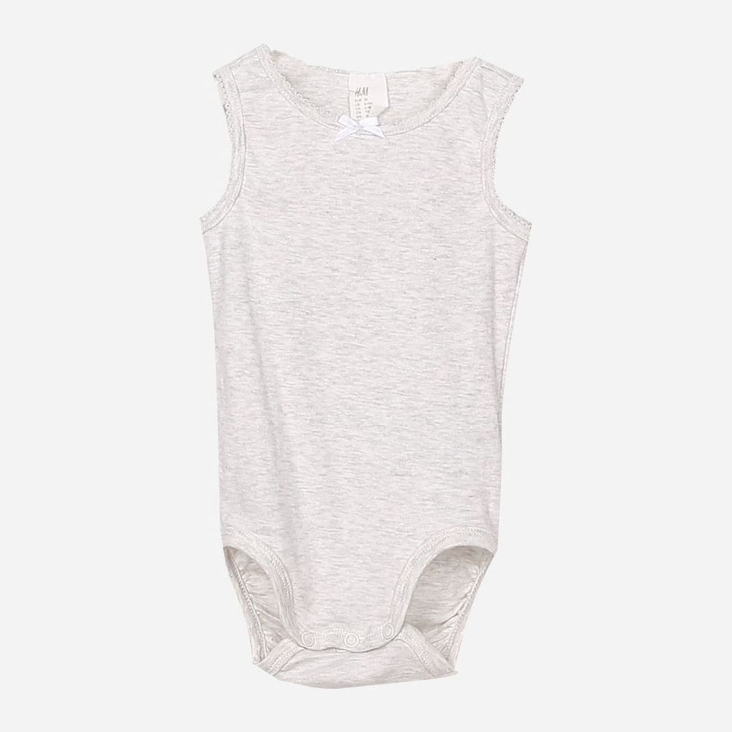 

Боди-майка H&M 678490 68 см Серая (KZ2000000415611)