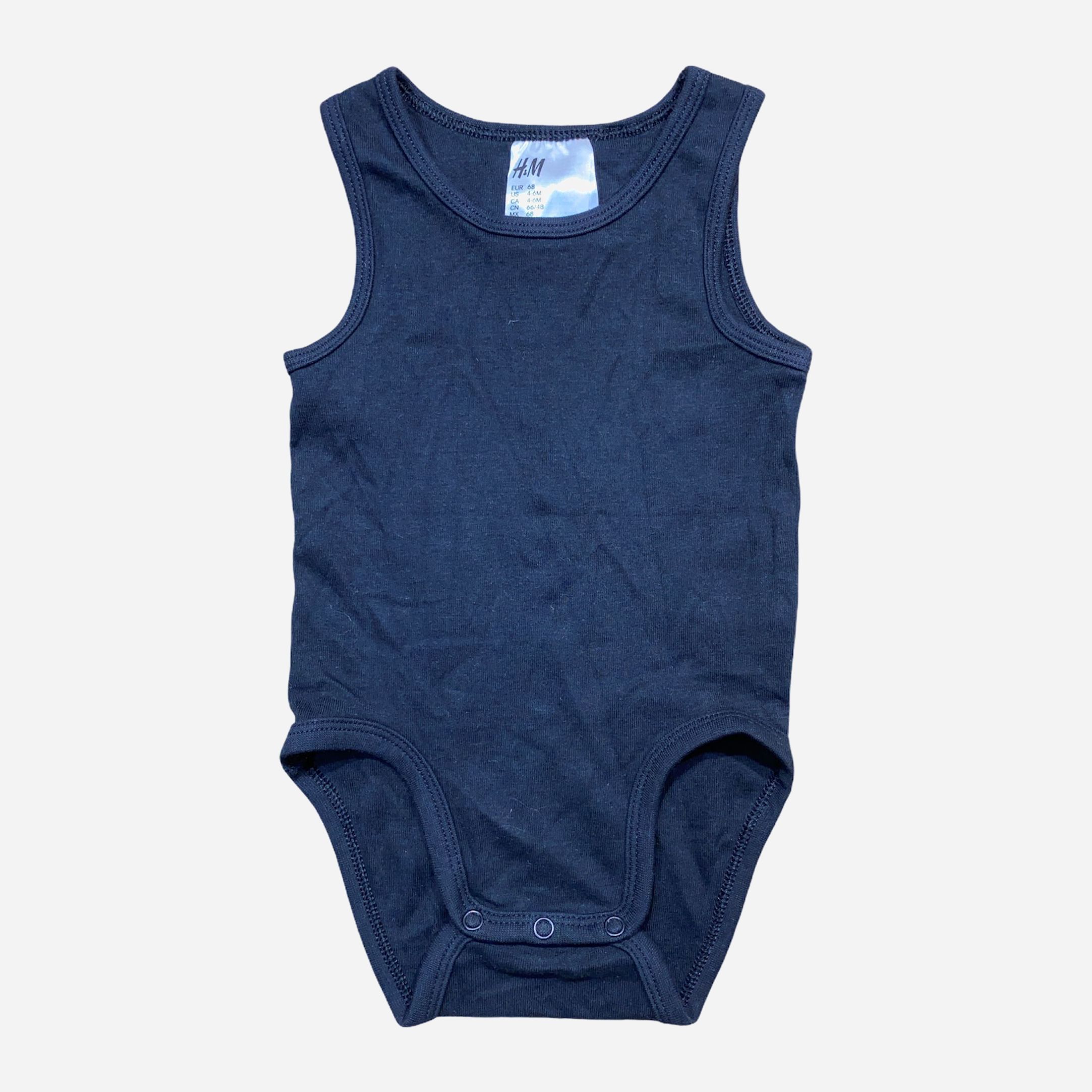 

Боди-майка H&M 472064 68 см Черная