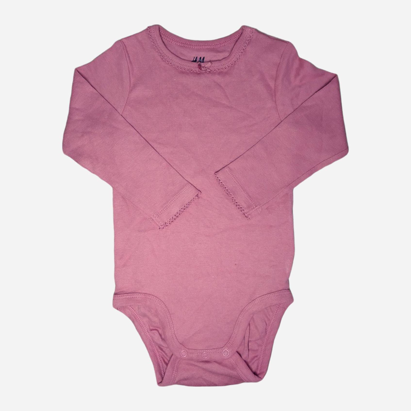 

Боди H&M 0857265 74 см Розовое