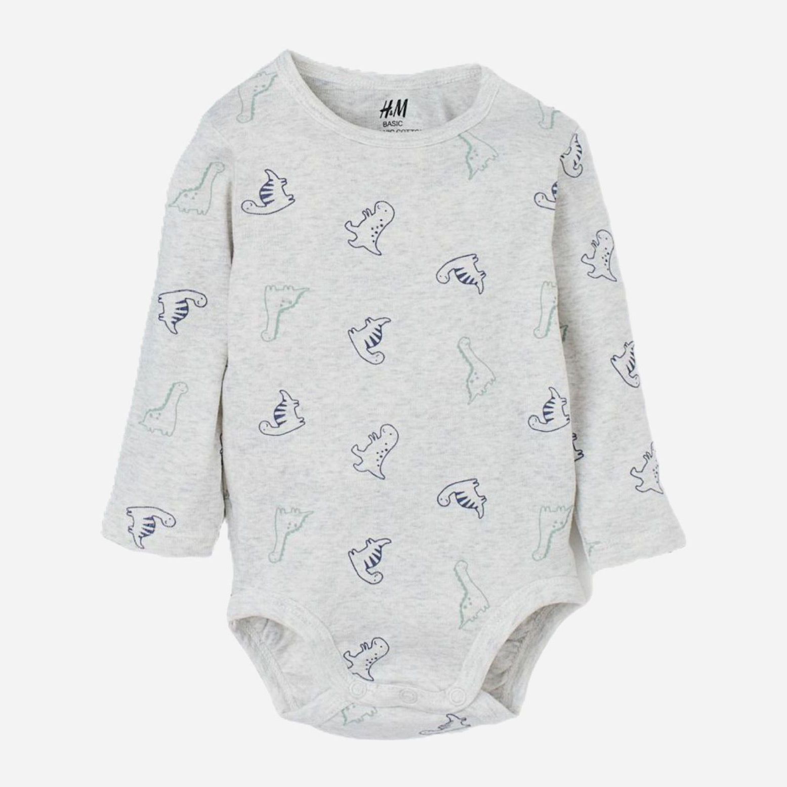 

Боди H&M 857265 92 см Светло-серое