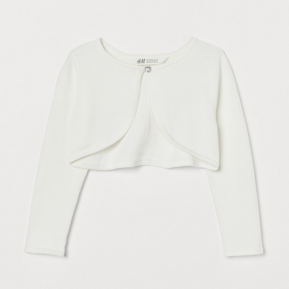 

Болеро H&M 0798462 110-116 см Белое (KZ2000001091005)