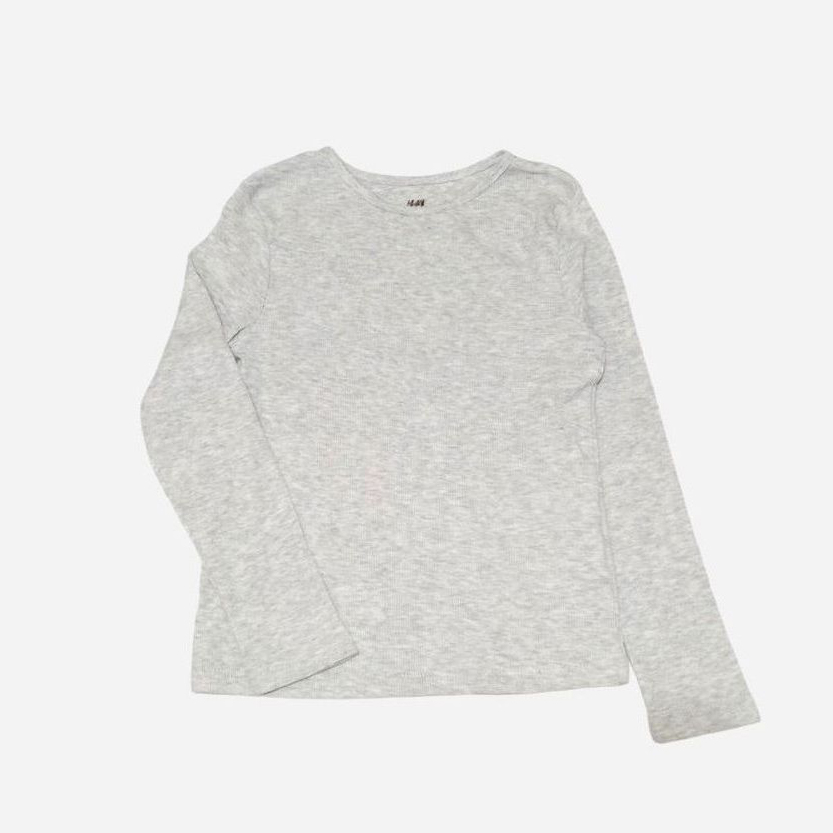 

Футболка с длинными рукавами H&M 635895 86 см Серая