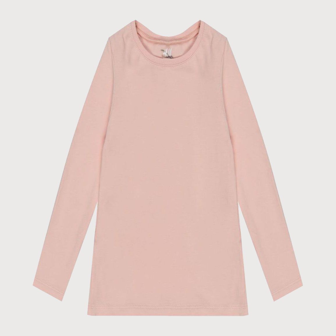 

Футболка с длинными рукавами H&M 678157 98-104 см Розовая
