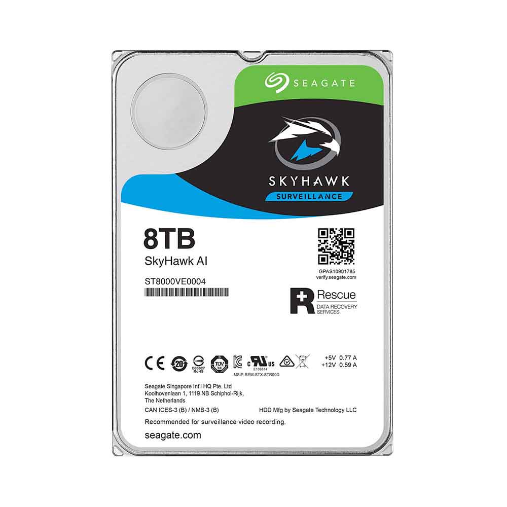 

Жесткий диск 8TB Seagate SkyHawk ST8000VX004 для видеонаблюдения (114209)