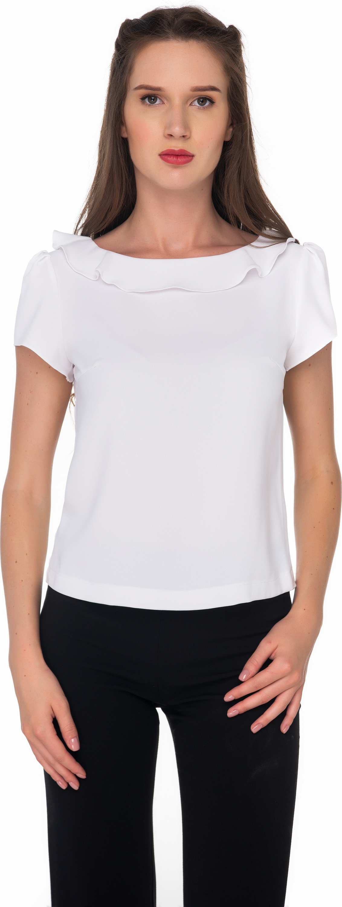 

Блузка GENEVIE L7524 XL (50) White