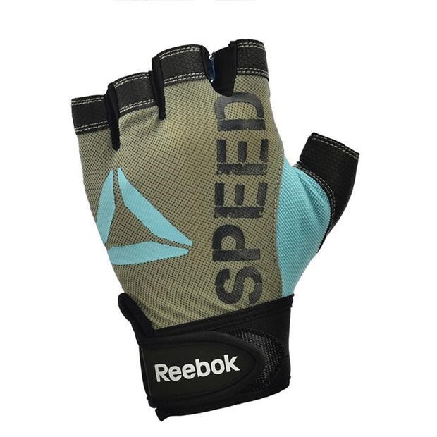 

Фитнес-перчатки Reebok Speed Training Grey Blue. размер L