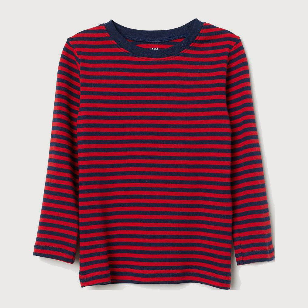 

Футболка с длинными рукавами H&M 698011 92 см Темно-синяя (KZ2000001054185)