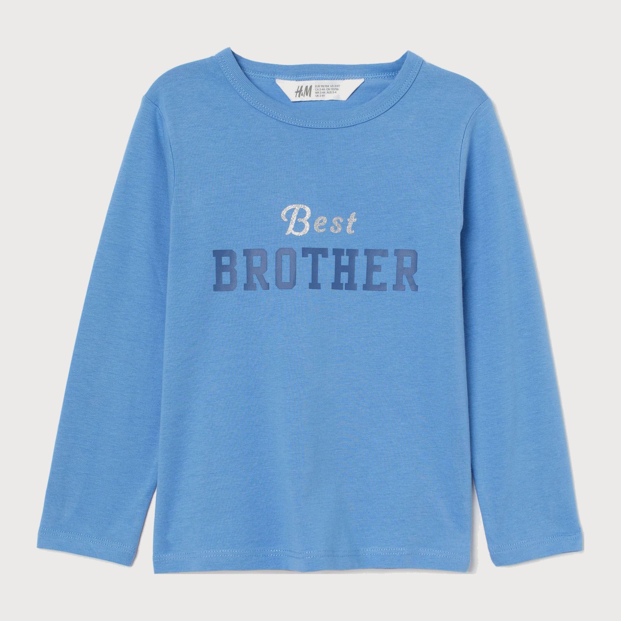 

Футболка с длинными рукавами H&M 0951801 98-104 см Розовая (KZ2000001090688)