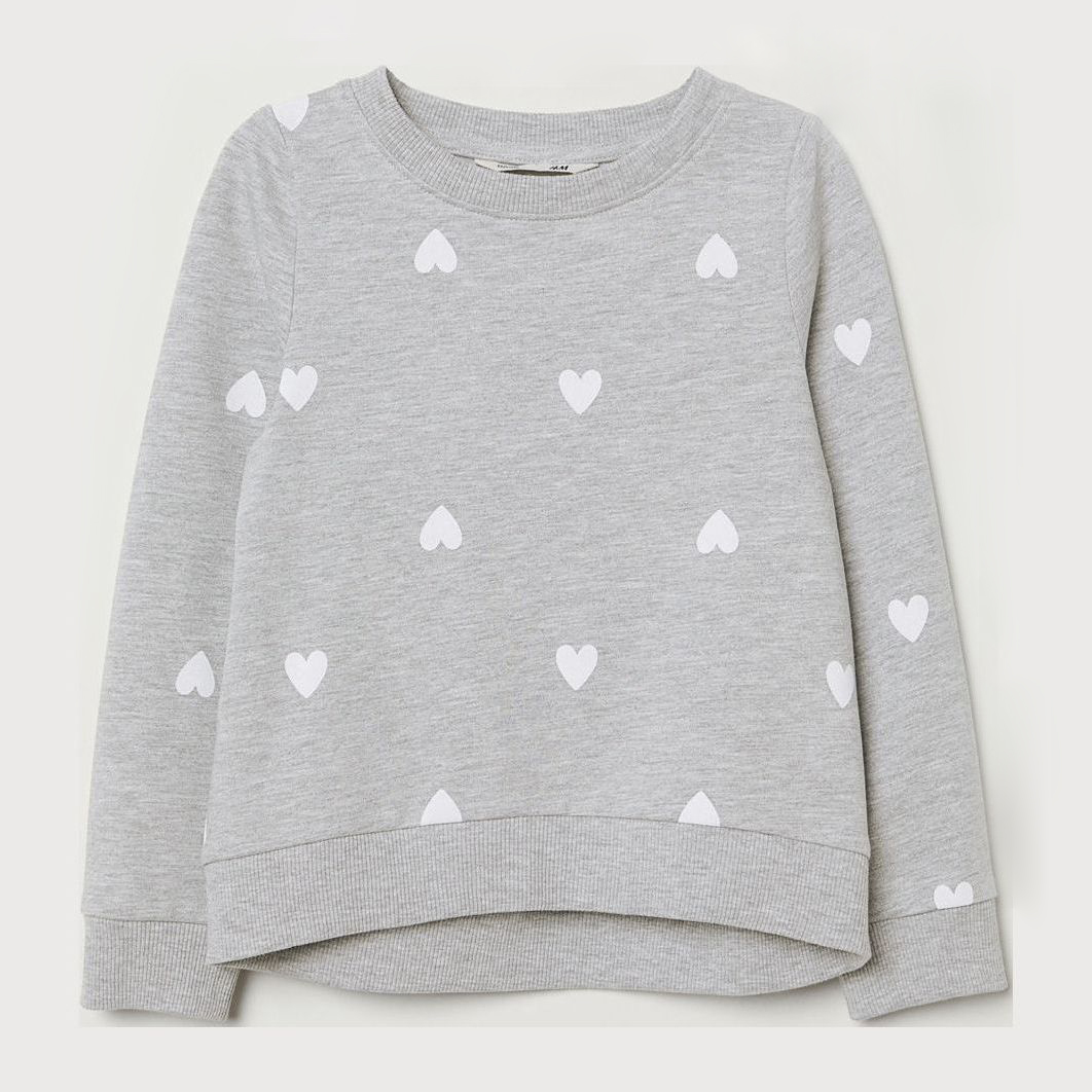 

Свитшот H&M 405887 92 см Серый