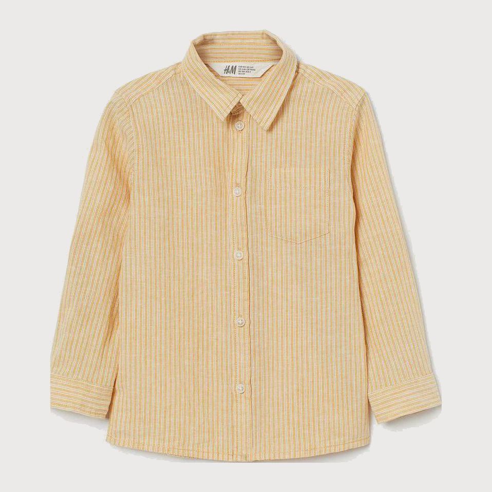 

Рубашка H&M 815079 92 см Бежевая