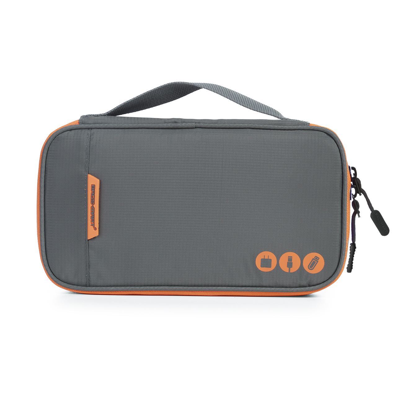 

Органайзер для электроники Bagsmart черный с оранжевым ( FB23811)