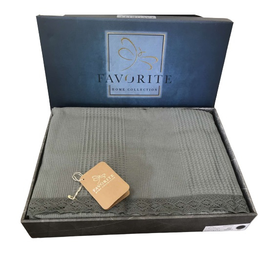 

Вафельная простынь Пике Favorite Gold 200*240 см зеленый (ts-2000100147603)