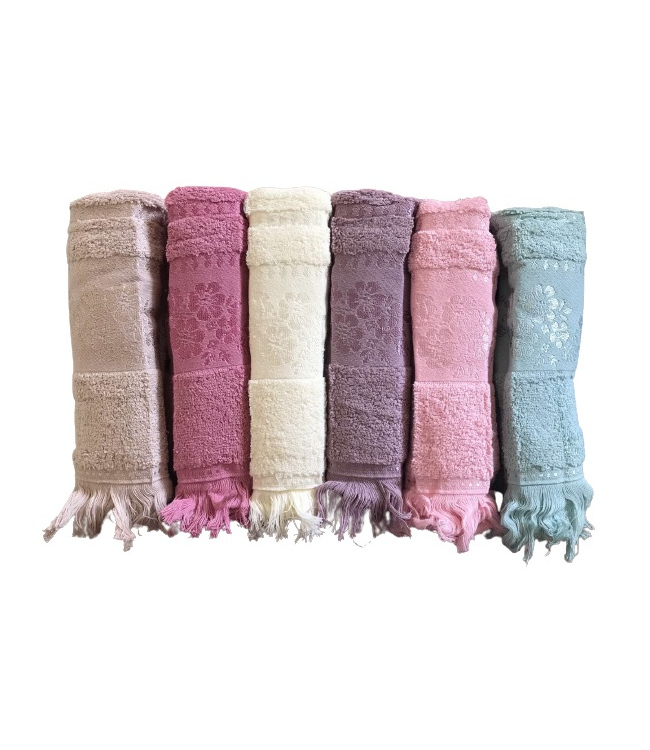 

Набор махровых полотенец Gulcan Cotton Daisy 50*90 6 шт (ts-02685)