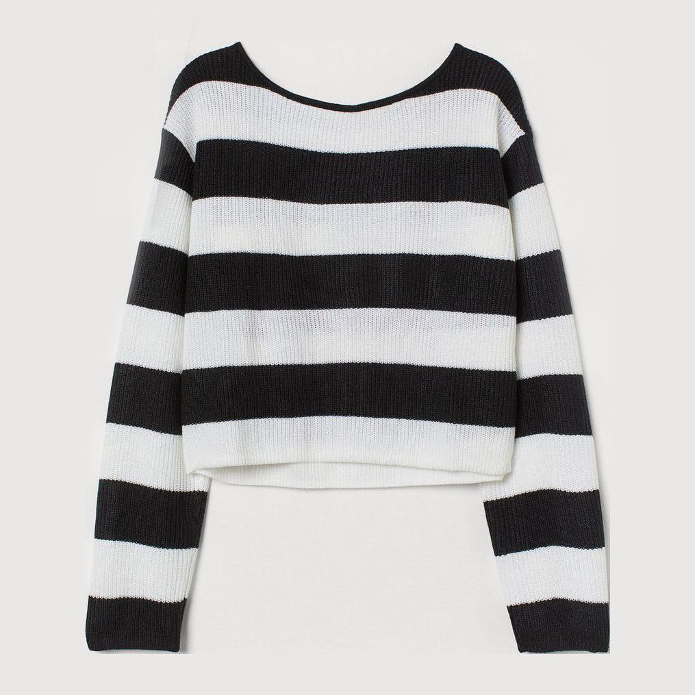 

Джемпер H&M 750205 158-164 см Черно-белый