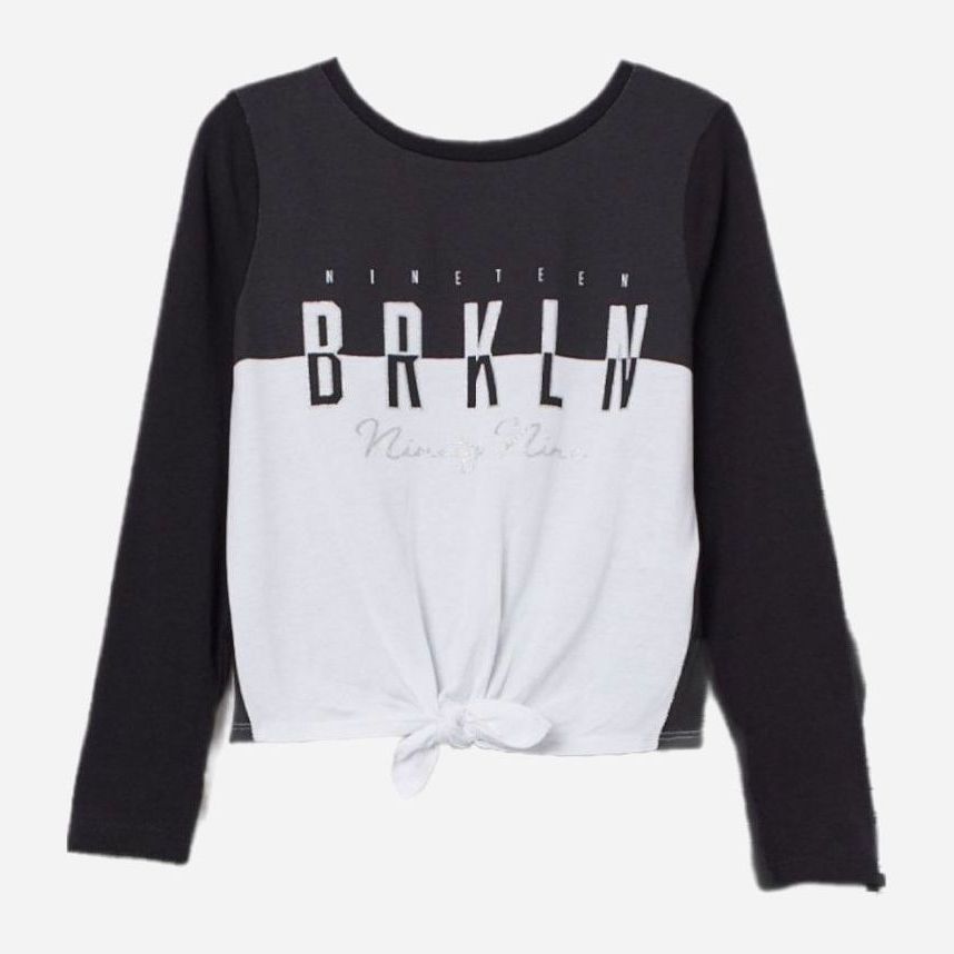 

Свитшот H&M 0908381. 140 см Черно-белый