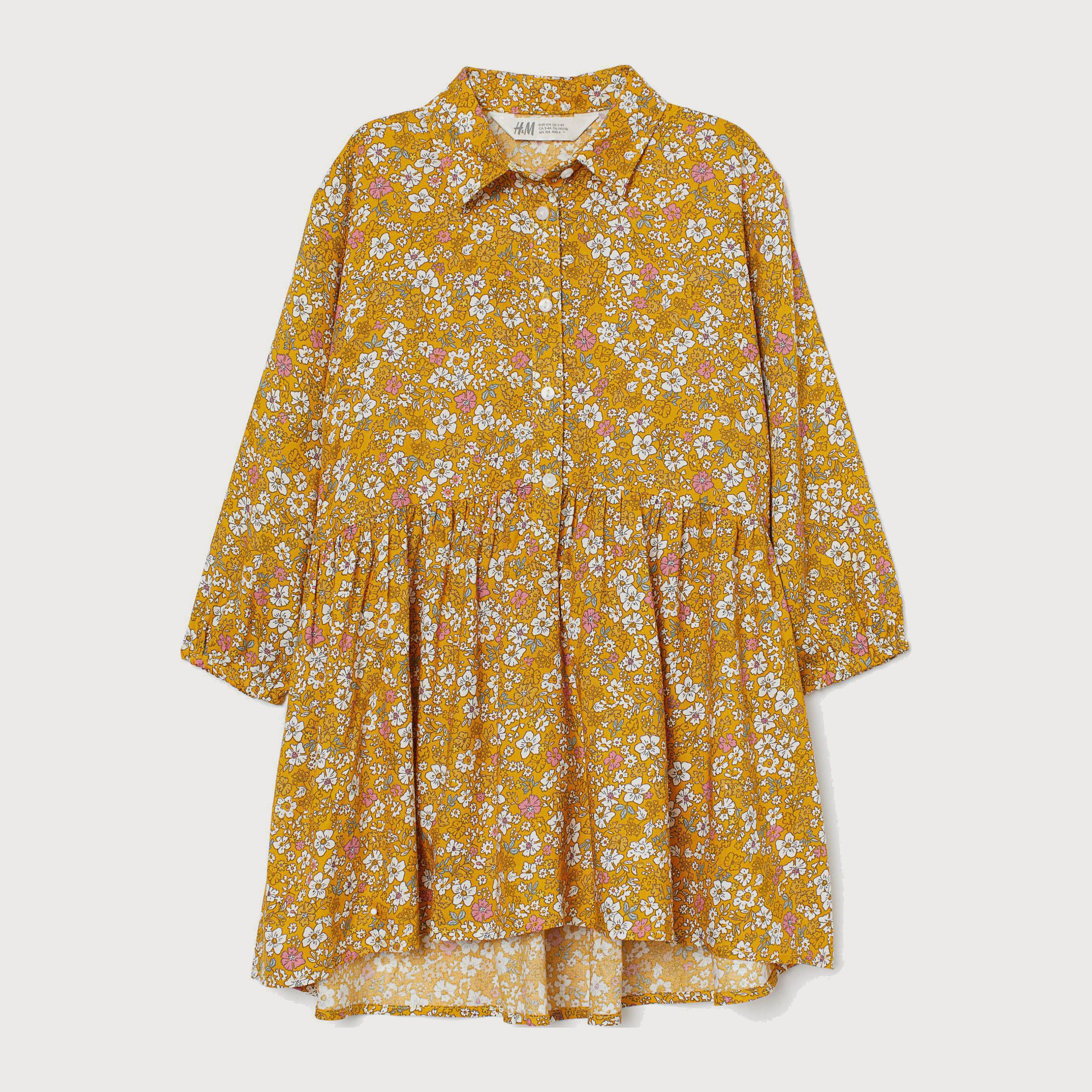 

Платье H&M 759141 134 см Желтое